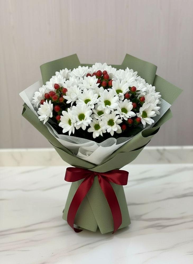 Букет цветов из: Хризантемы в Железногорске