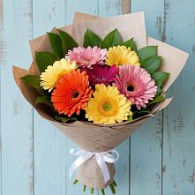 Букет цветов из:  Герберы в Железногорске