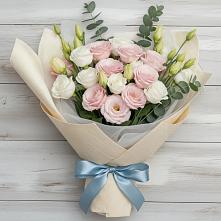 Букет цветов из:  Лизиантусы в Железногорске
