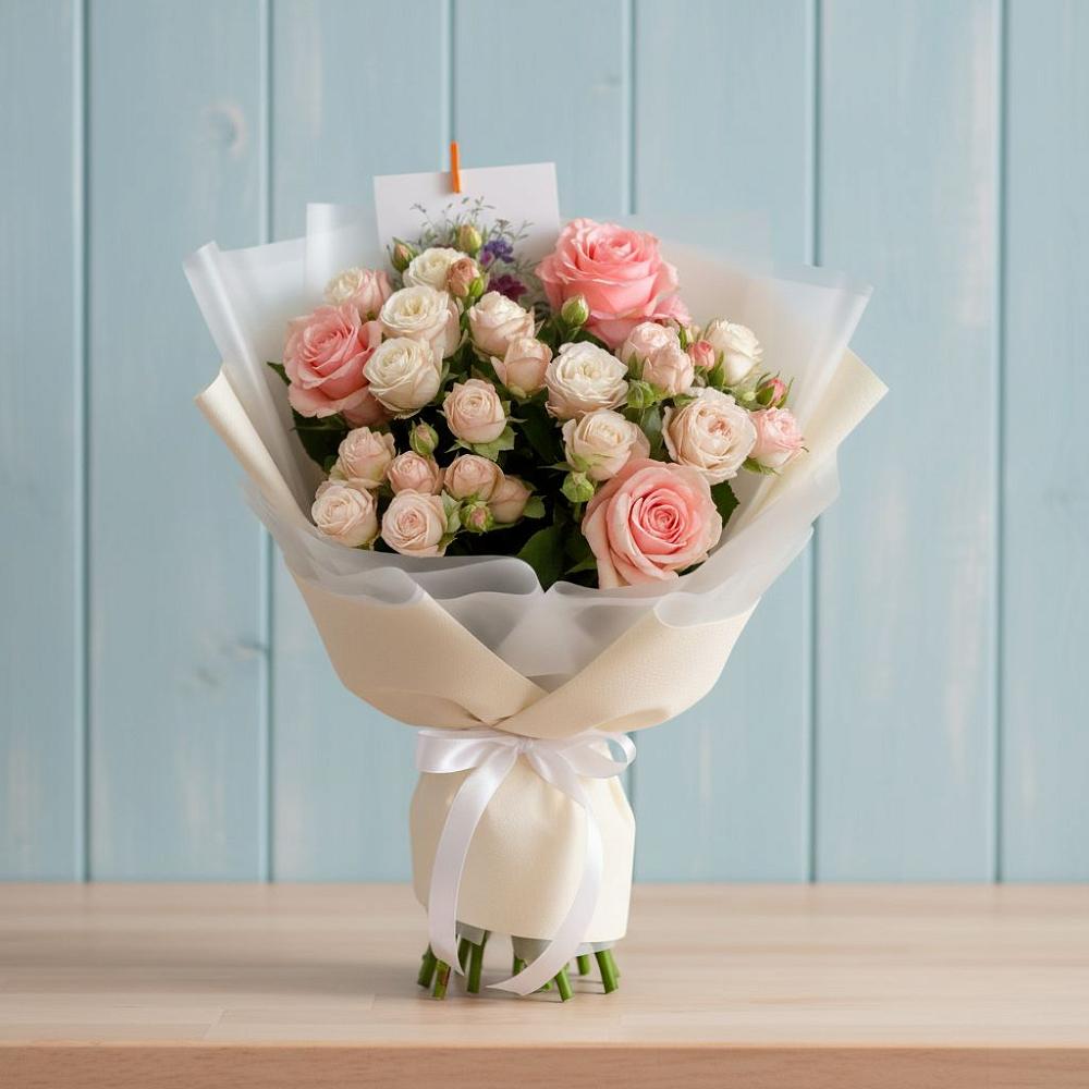 Букет цветов из: Розы в Железногорске