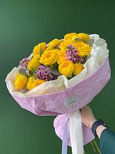 Букет Кустовые желтые розы #REPLACE_PRED# Железногорске
