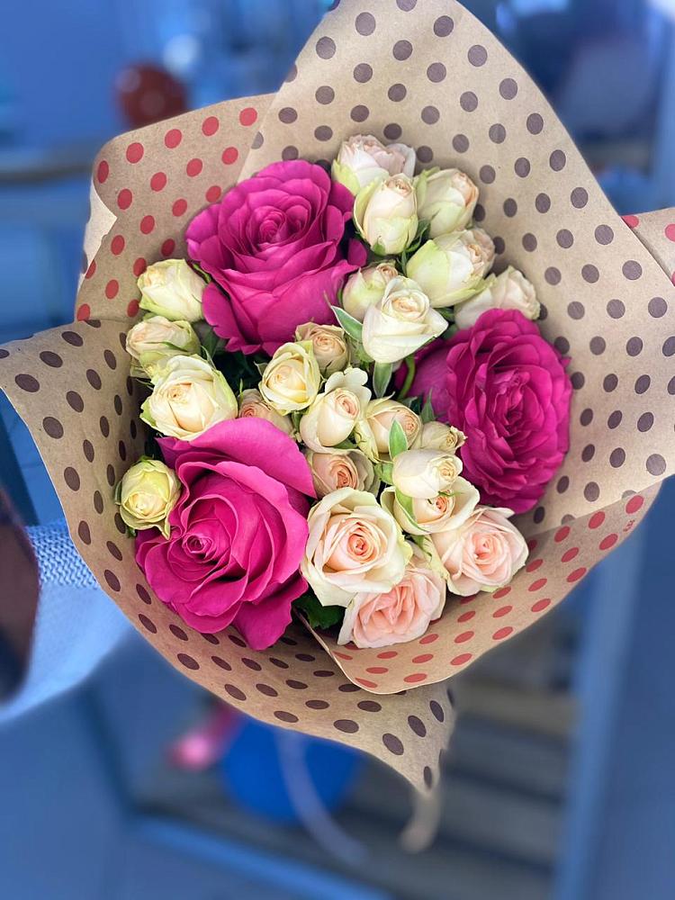 Букет цветов из: Розы в Железногорске