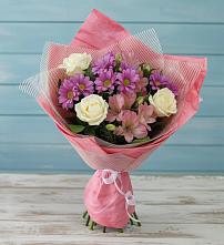Букет цветов из:  Герберы в Железногорске