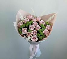 Букет цветов из:  Розы и Хризантемы в Железногорске