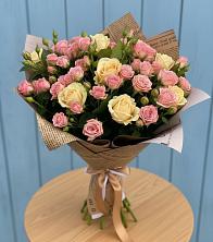 Букет цветов из:  Розы в Железногорске